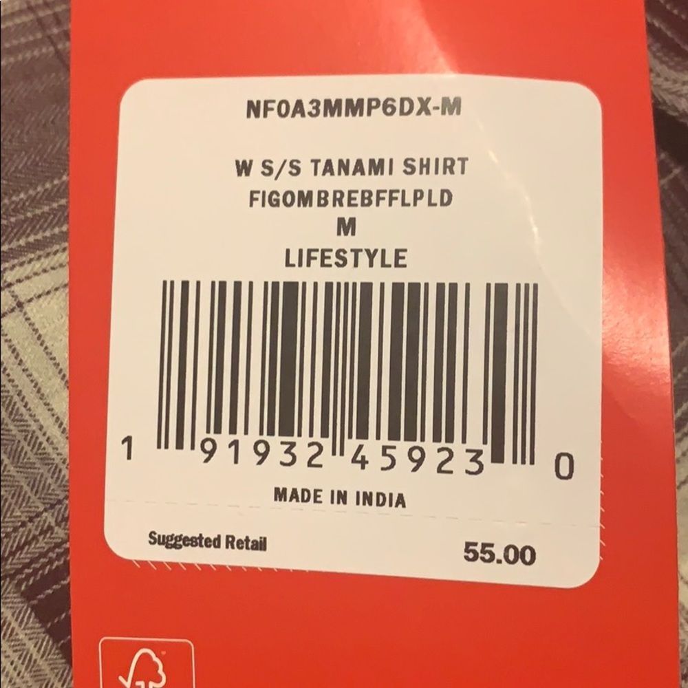 The North Face Short Sleeve Tanami Shirt NWT - Picture 4 of 4